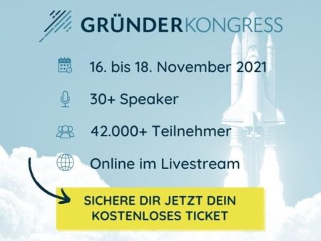 Gründerkongress 2021 Event