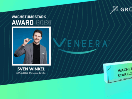 wachstumsstark Award 2023 Veneera GmbH