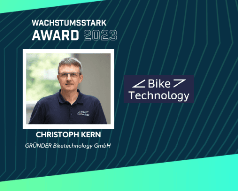 wachstumsstark. Award 2023: Das innovative Konzept der Biketechnology GmbH